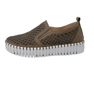 ILse Jacobson Tulip 141 Platform Sneakers Falcon Perforated Capsule Wardrobe